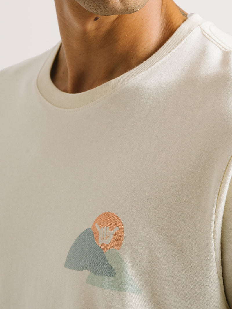 Camiseta Hang Loose Sun Off White