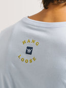 Camiseta Hang Loose Wipeout Azul Lillac