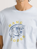 Camiseta Hang Loose Wipeout Azul Lillac