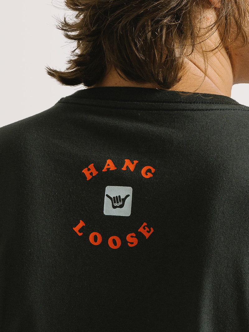Camiseta Hang Loose Wipeout Chumbo