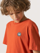 Camiseta Juvenil Hang Loose Logolabel Vermelha