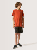 Camiseta Juvenil Hang Loose Logolabel Vermelha