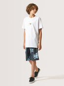 Camiseta Juvenil Hang Loose Echo Branca