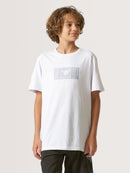 Camiseta Juvenil Hang Loose Aloha Branca