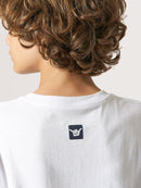 Camiseta Juvenil Hang Loose Aloha Branca