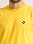 Camiseta Hang Loose  Minilogo G Amarelo