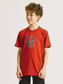 Camiseta Hang Loose Juvenil Fun Vermelho
