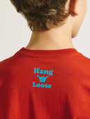 Camiseta Hang Loose Juvenil Fun Vermelho