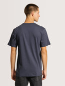 Camiseta Hang Loose Lettering Marinho