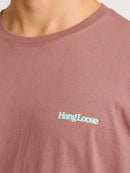 Camiseta Hang Loose Lettering Uva