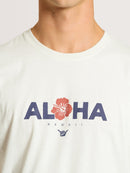Camiseta Hang Loose Oahu Off White