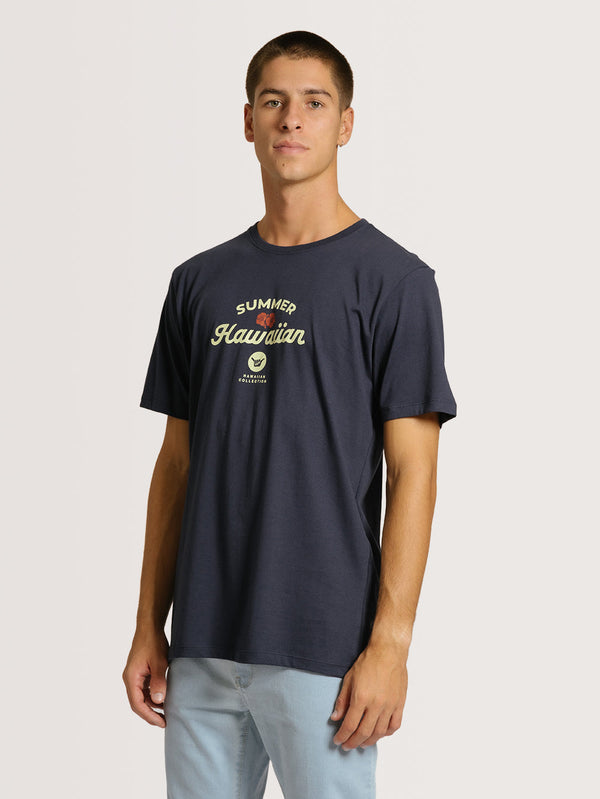 Camiseta Hang Loose Summer Marinho