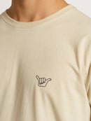 Camiseta Hang Loose Leaflogo Areia