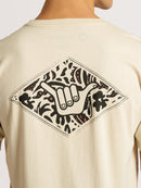 Camiseta Hang Loose Leaflogo Areia