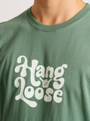 Camiseta Hang Loose Melted Verde