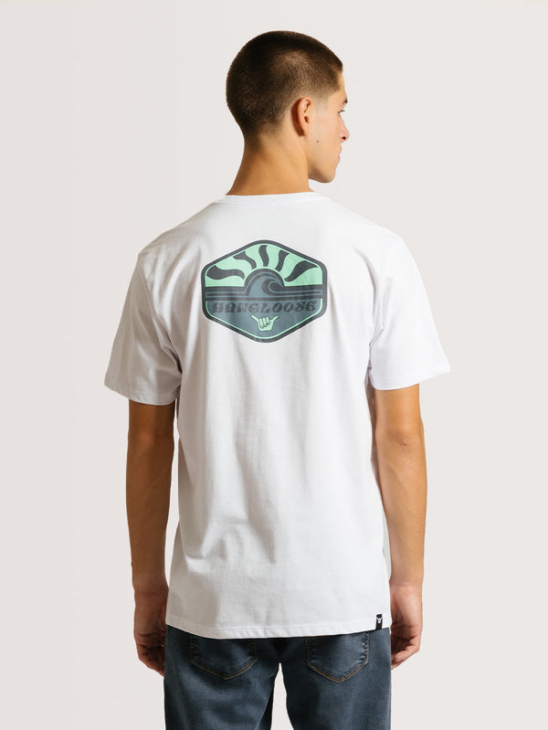 Camiseta Hang Loose Rise Branco