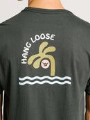 Camiseta Hang Loose Palms Chumbo