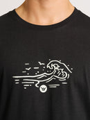 Camiseta Hang Loose Wave Preto