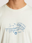 Camiseta Hang Loose Wave Off White