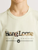 Camiseta Hang Loose Juvenil Camotypo Off White