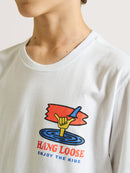 Camiseta Hang Loose Juvenil Theride Branco