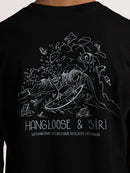 Camiseta Hang Loose S.I.R.I Wave Preto