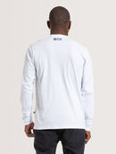 Camiseta Manga Longa Hang Loose Aloha Branca