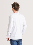 Camiseta Manga Longa Hang Loose Guide Branca