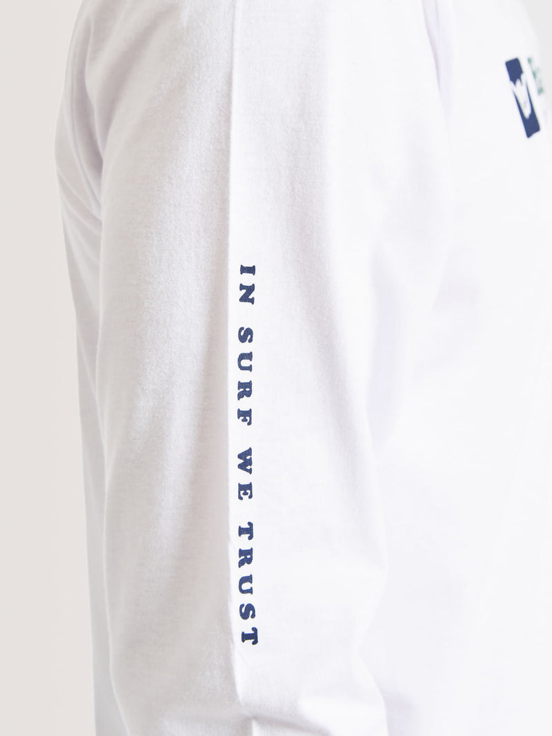 Camiseta Manga Longa Hang Loose Guide Branca