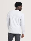 Camiseta Manga Longa Hang Loose Clean Branca