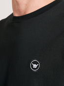 Camiseta Manga Longa Hang Loose Clean Preta