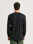 Camiseta Hang Loose Manga Longa Panton Preto