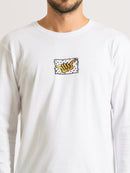 Camiseta Hang Loose Manga Longa Wildguys Branco