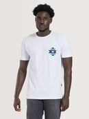 Camiseta Hang Loose Linig Print Branca