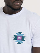 Camiseta Hang Loose Linig Print Branca