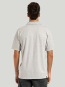 Polo Hang Loose Piquet Cinza