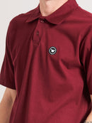 Polo Hang Loose Basic Bordô