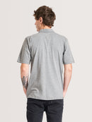 Polo Hang Loose Basic Cinza