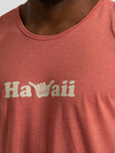 Regata Hang Loose Hawaii Vermelho Mescla