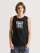 Regata Hang Loose Logosquare Preta