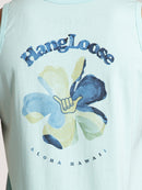 Regata Hang Loose Hibiscus Azul