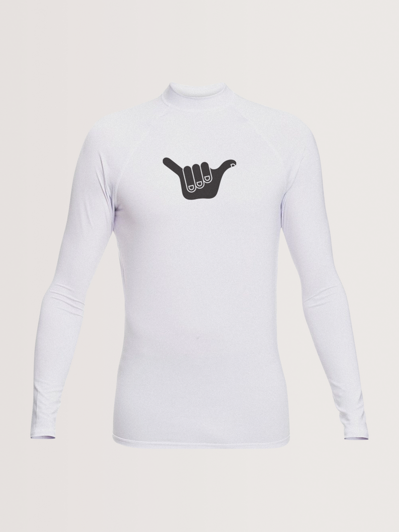 Lycra Manga Longa Hang Loose Lanai Branca