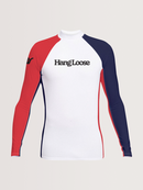 Lycra Manga Longa Hang Loose Oahu Branca