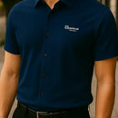 [Leve 5, Pague Só 3] Camisa Polo Riviero Masculina em Seda Natural de Amoreira, Poliéster e Rayon + 3 Bermudas e Relógio GRÁTIS