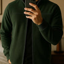 [Leve 4, Pague Só 2] Jaqueta Ravani Masculina de Veludo em Lã de Cordeiro e Poliéster + Relógio e Cinto Grátis