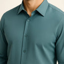 [Leve 5, Pague Só 3] Camisa Polo Masculina Dallas de Manga Longa em Seda Gelada com Poliuretano + BRINDE: Relógio Tático