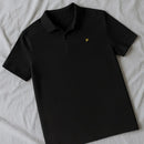 [Leve 5, Pague Só 3] Camisa Polo Masculina Listrada Cardin de Manga Curta em Seda Gelada com Poliuretano + BRINDE: Relógio