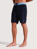 Boardshorts 19 Polegadas Azul Hang Loose Block