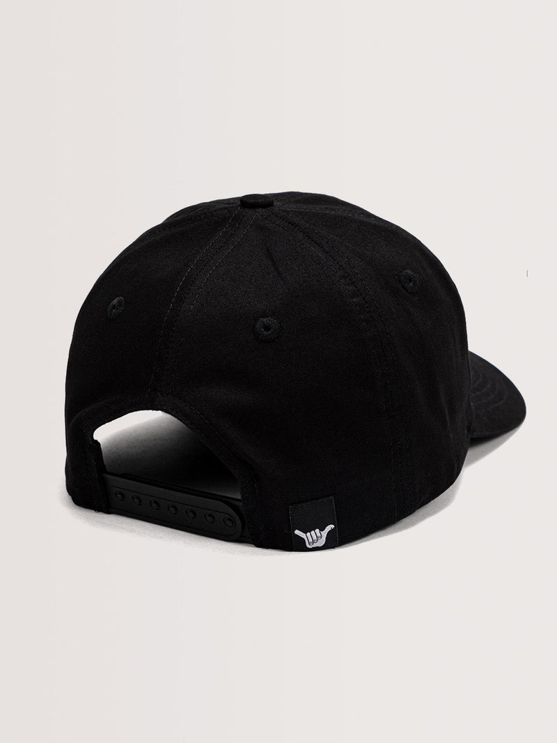Boné Aba Curva Preto Hang Loose Beach Culture