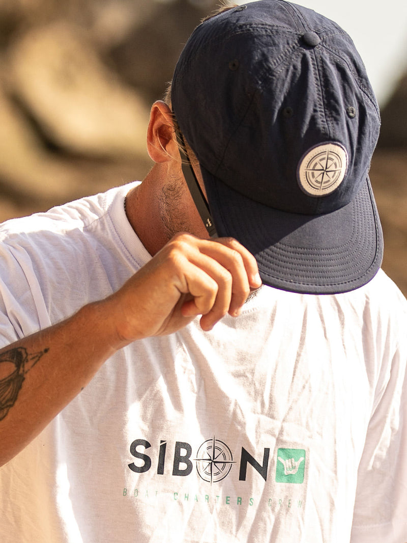 Boné Azul Marinho Sibon x Hang Loose